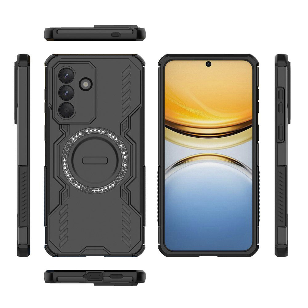Калъф MagSafe за Samsung Galaxy A57 5G, Techsuit, ArmorMag, Черен