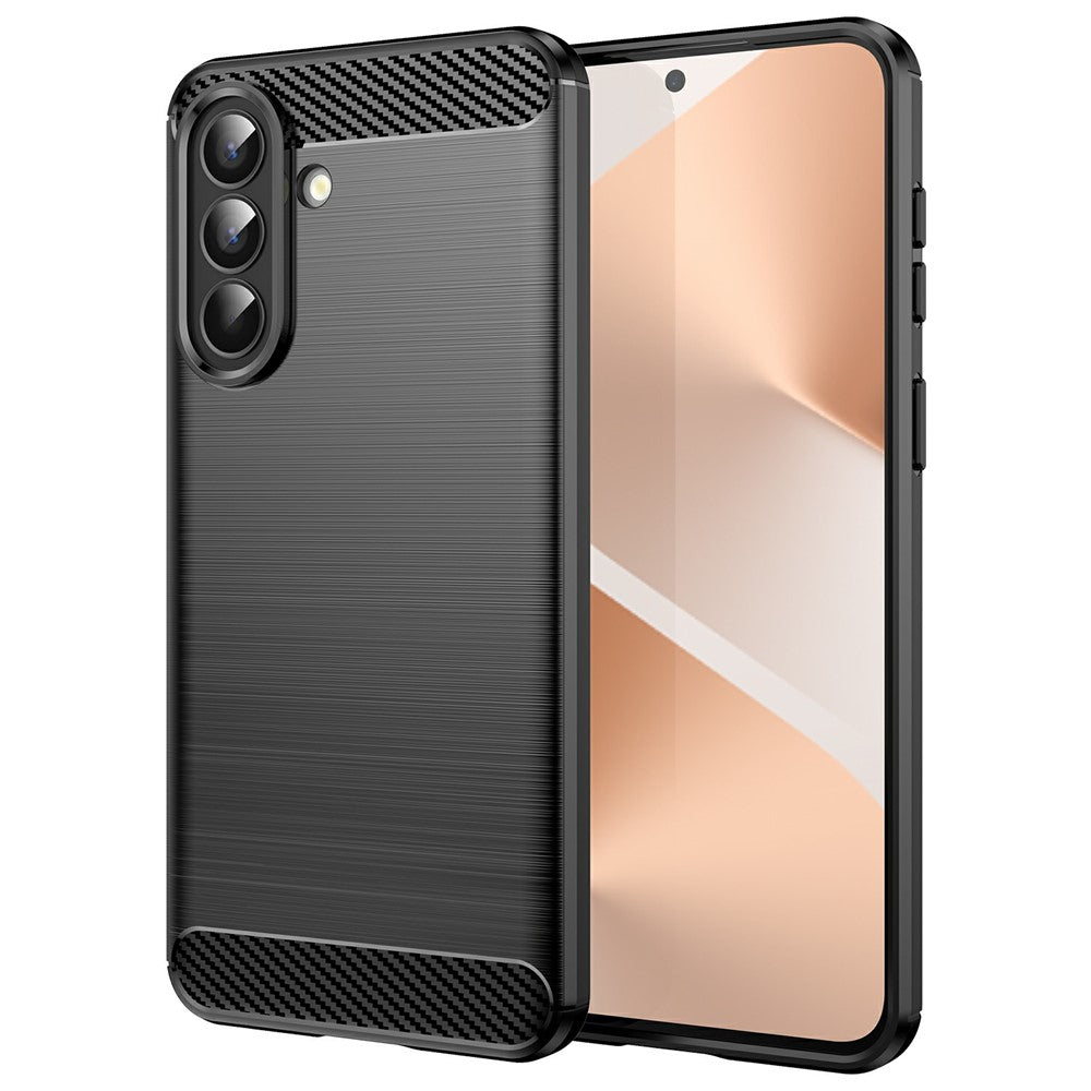 Калъф за Samsung Galaxy A57 5G, Techsuit, Карбон, Черен
