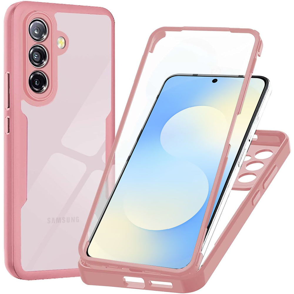 Калъф за Samsung Galaxy A57 5G, Techsuit, ColorVerse 360, Розов