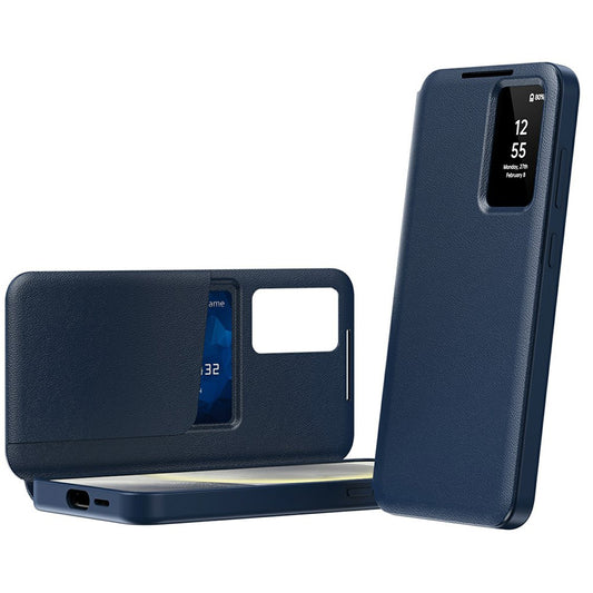Калъф за Samsung Galaxy A57 5G, Techsuit, SmartView, Син