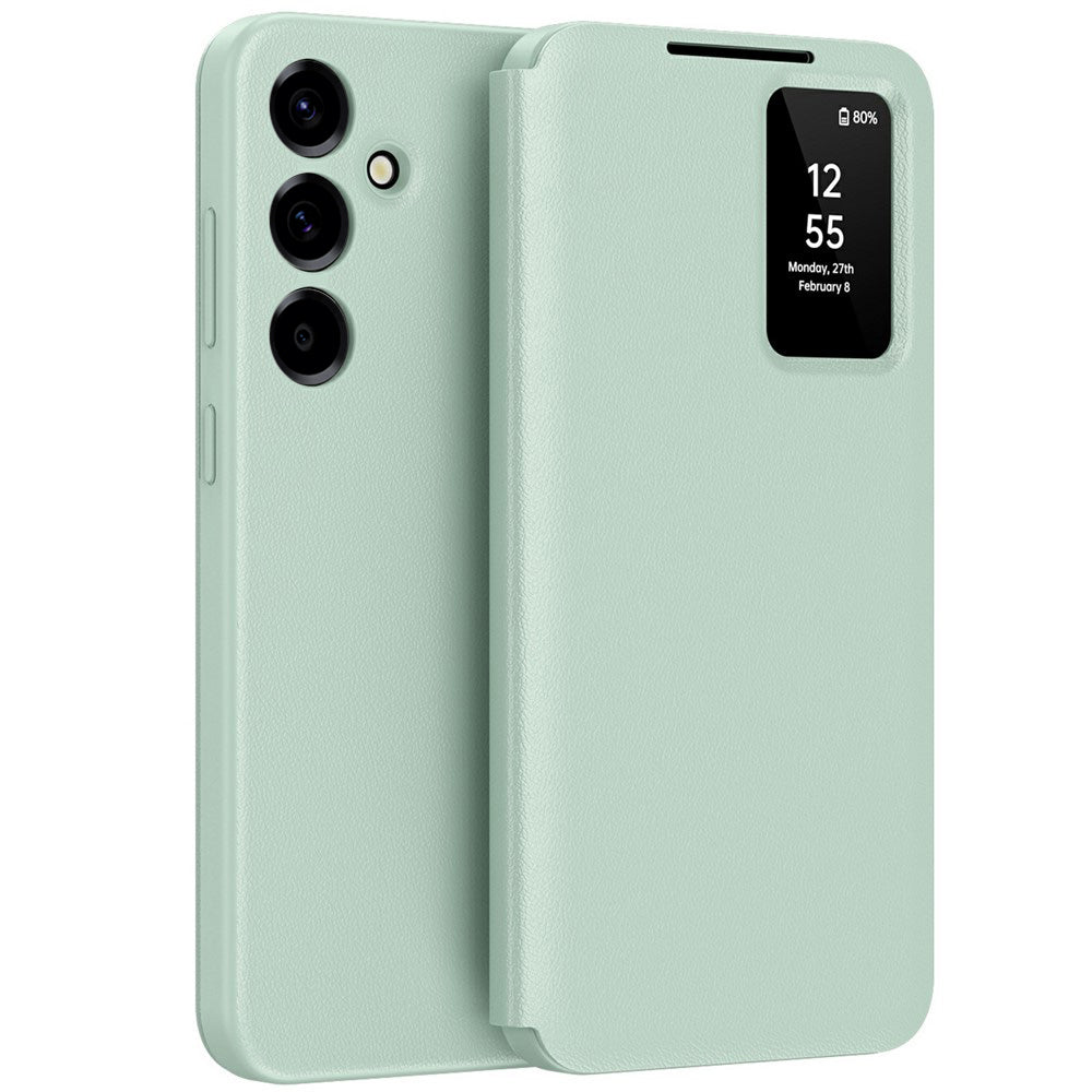 Case for Samsung Galaxy A57 5G, Techsuit, SmartView, Green