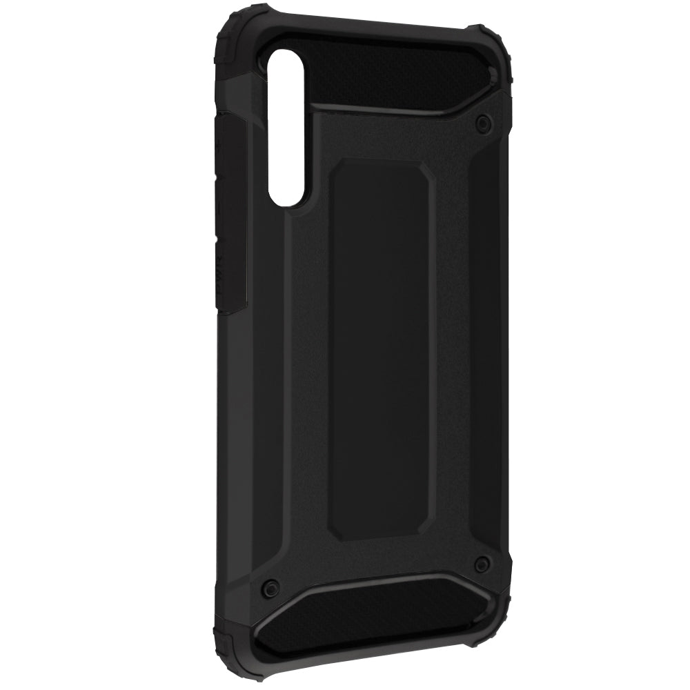 Калъф за Samsung Galaxy A70s A707 / A70 A705, Techsuit, Hybrid Armor, Черен