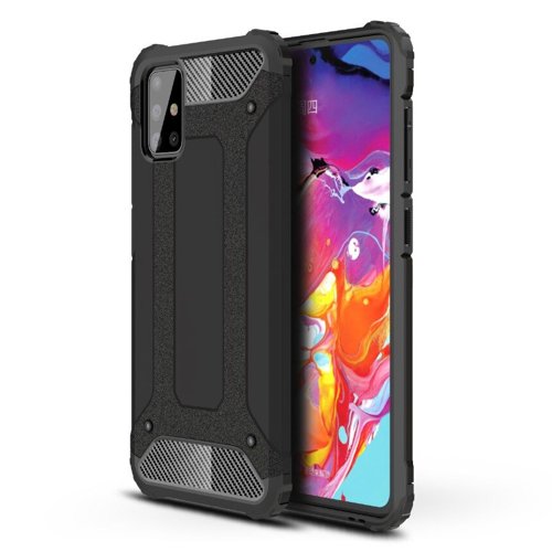 Калъф за Samsung Galaxy A71 A715, Techsuit, Hybrid Armor, Черен