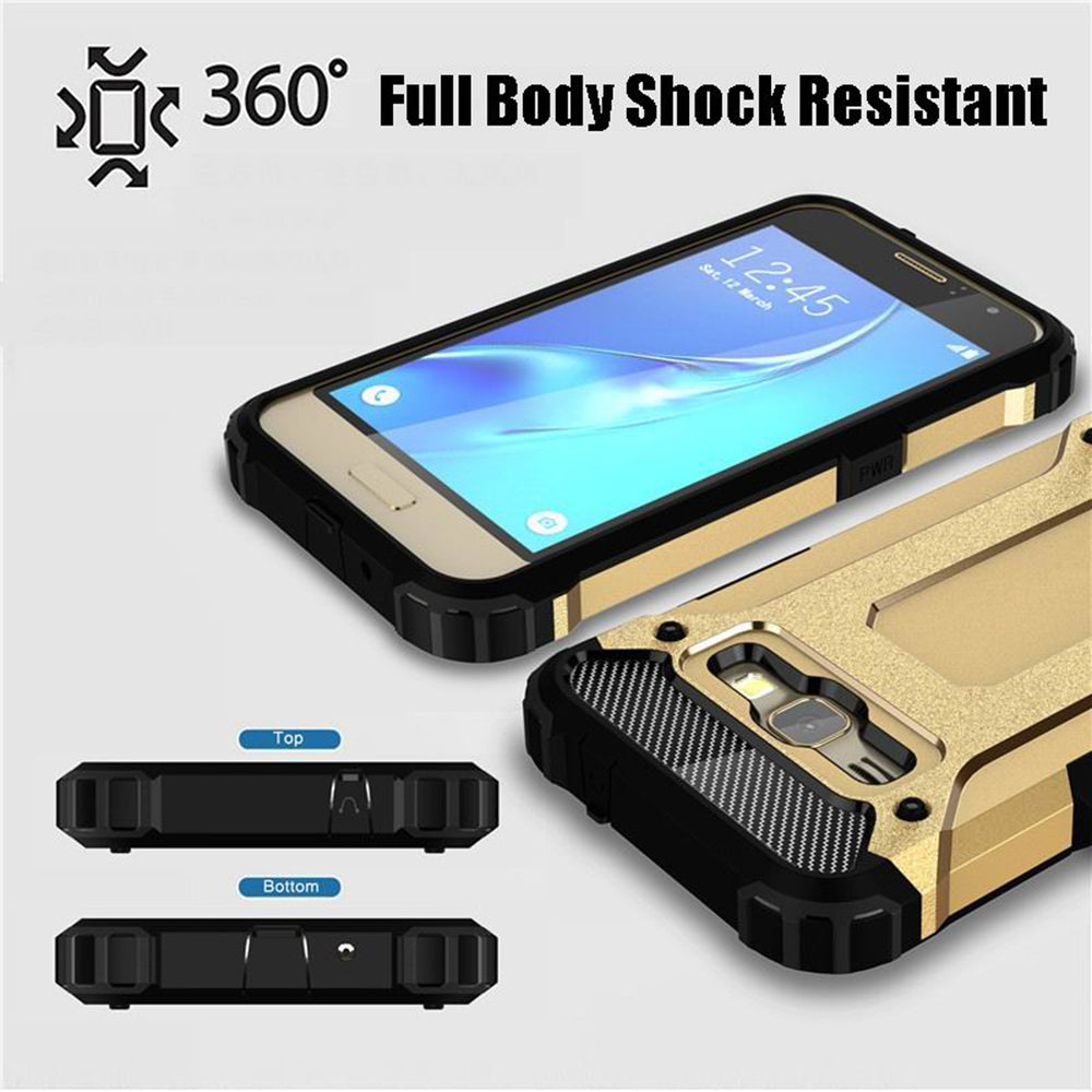 Калъф за Samsung Galaxy J5 J500, Techsuit, Hybrid Armor, Черен