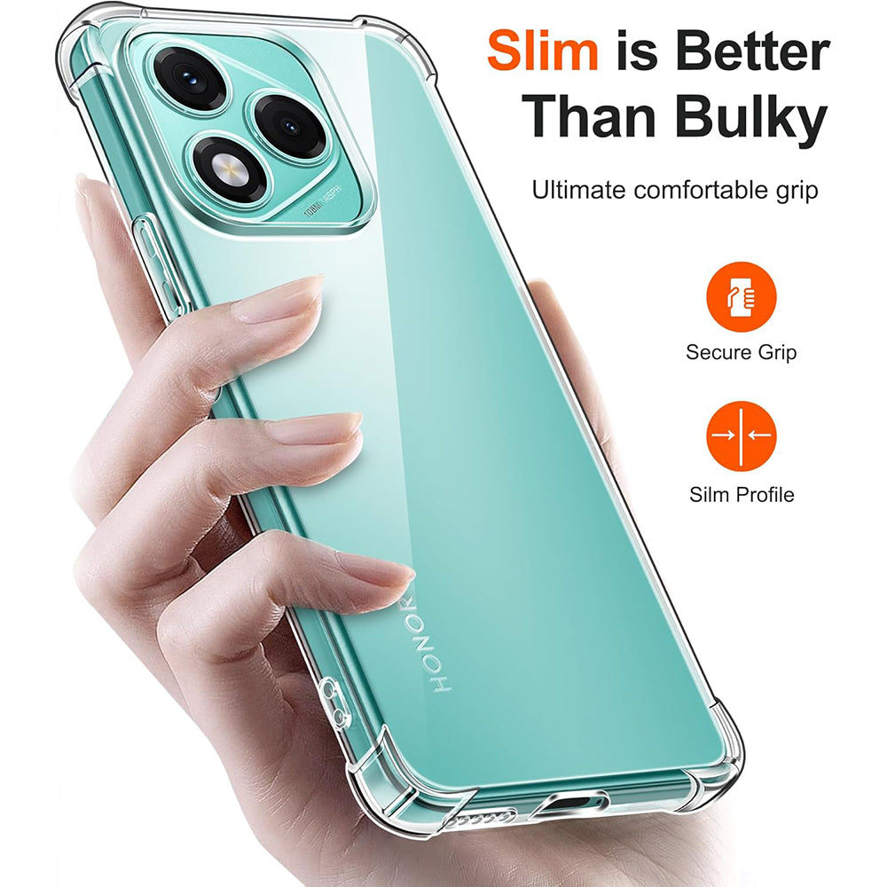 Калъф за Samsung Galaxy M56 M566, Techsuit, противоударен прозрачен, прозрачен