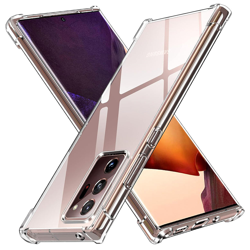 Калъф за Samsung Galaxy Note 20 Ultra 5G N986 / Note 20 Ultra N985, Techsuit, противоударен прозрачен, прозрачен