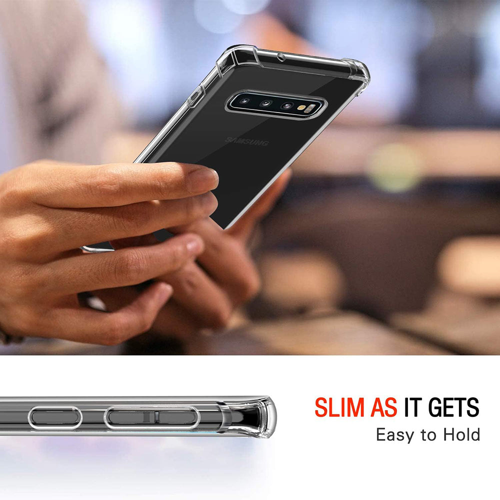 Калъф за Samsung Galaxy S10 G973, Techsuit, Shockproof Clear, Прозрачен