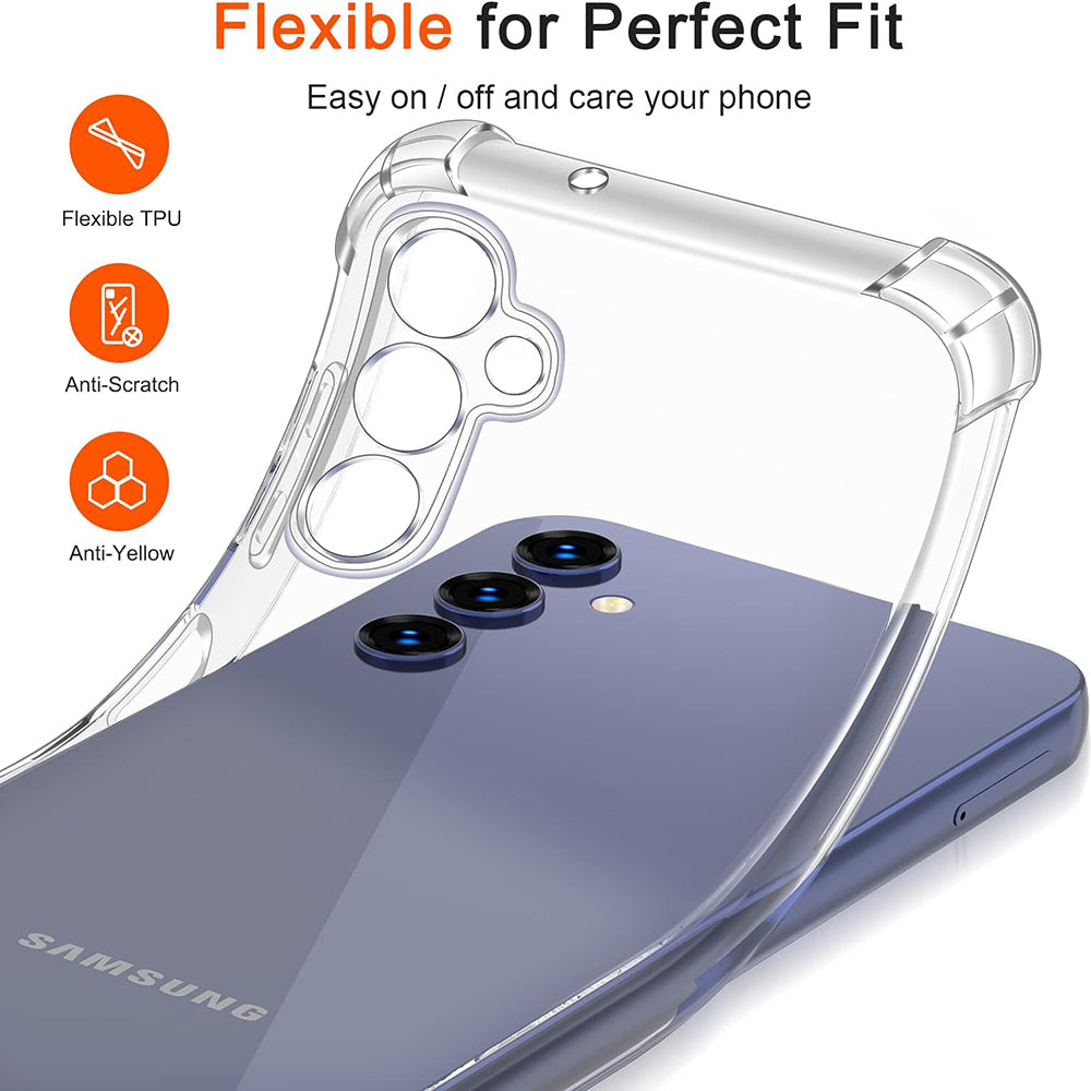Калъф за Samsung Galaxy S10+ G975, Techsuit, Shockproof Clear, Прозрачен