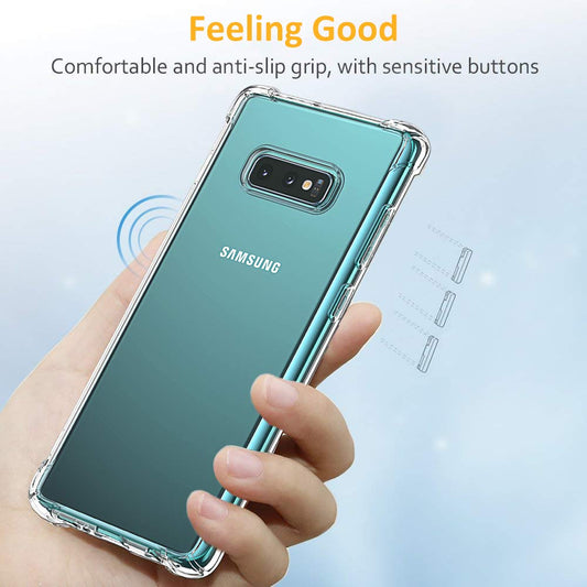 Калъф за Samsung Galaxy S10e G970, Techsuit, противоударен прозрачен, прозрачен