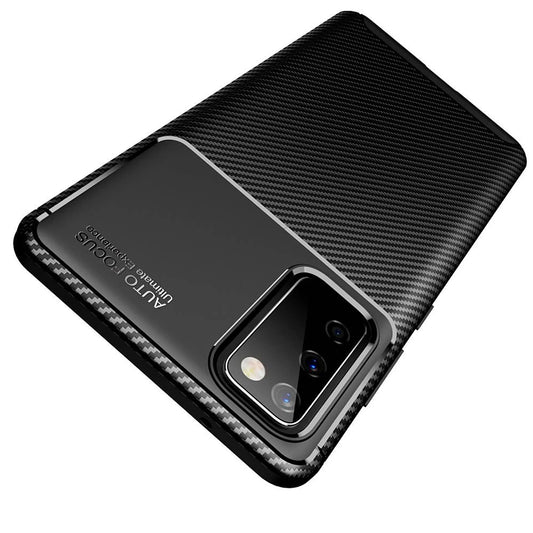 Калъф за Samsung Galaxy S20 FE 2022 G781 / S20 FE 5G G781 / S20 FE G780, Techsuit, CarbonFiber, Черен