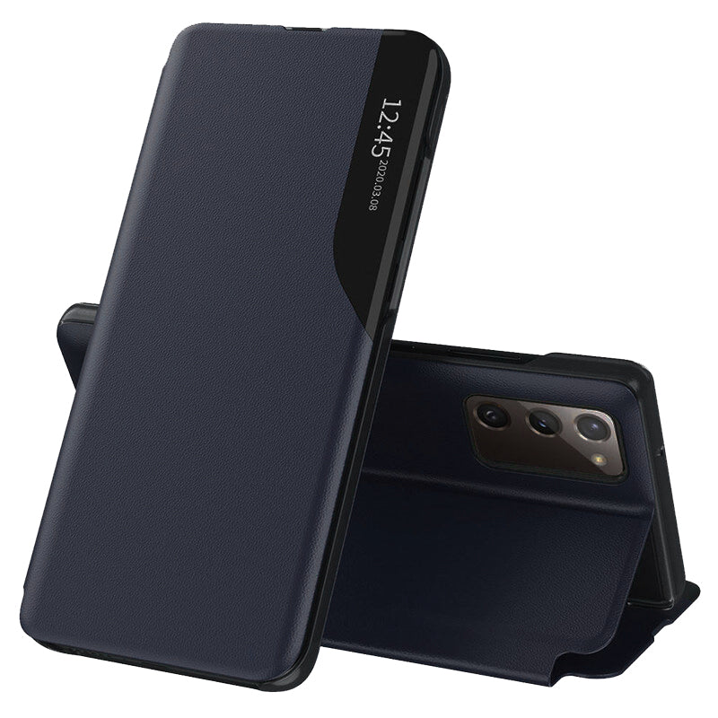 Калъф за Samsung Galaxy S20 FE 2022 G781 / S20 FE 5G G781 / S20 FE G780, Techsuit, eFold, Тъмносин