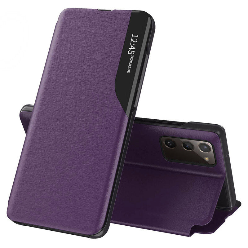 Калъф за Samsung Galaxy S20 FE 2022 G781 / S20 FE 5G G781 / S20 FE G780, Techsuit, eFold, Лилав
