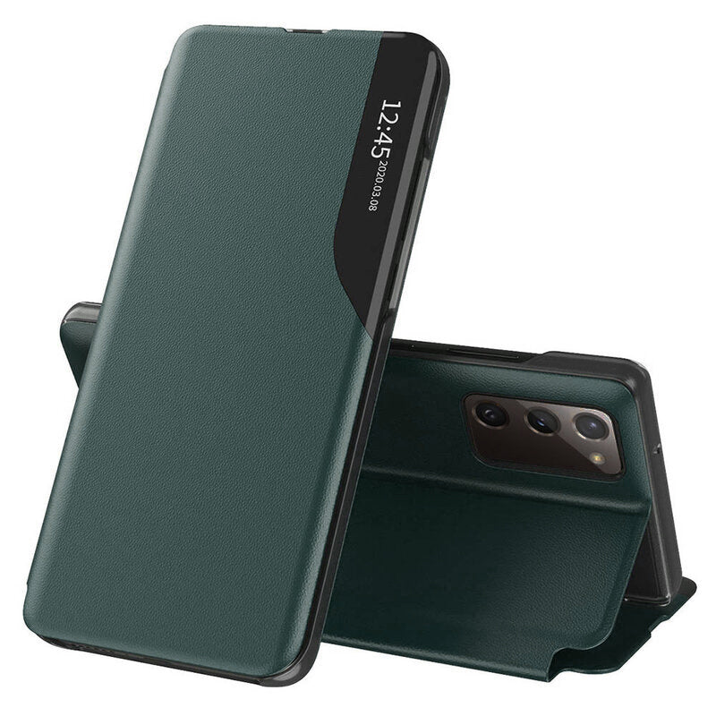 Калъф за Samsung Galaxy S20 FE 2022 G781 / S20 FE 5G G781 / S20 FE G780, Techsuit, eFold, Зелен