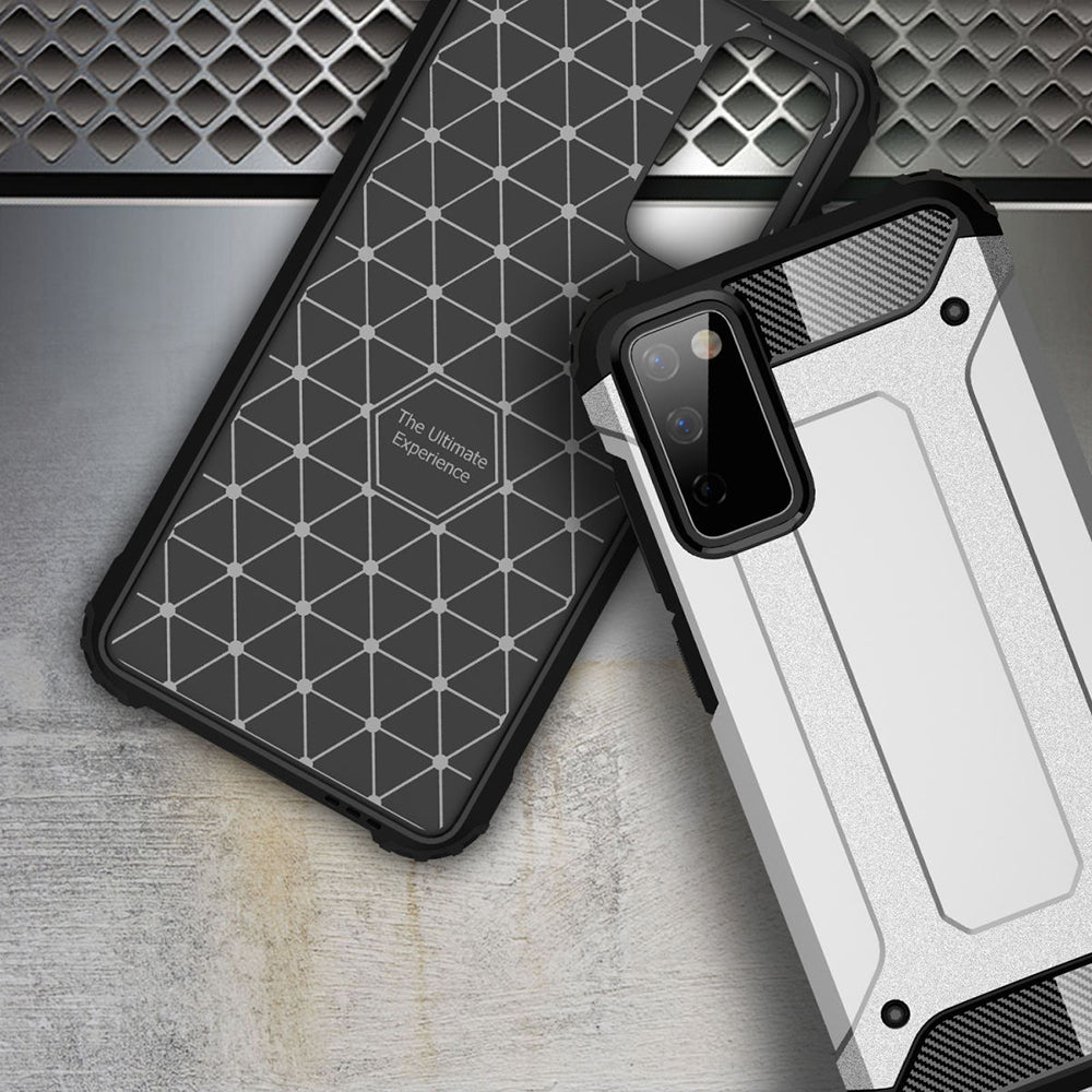 Калъф за Samsung Galaxy S20 FE 2022 G781 / S20 FE 5G G781 / S20 FE G780, Techsuit, Hybrid Armor, Черен