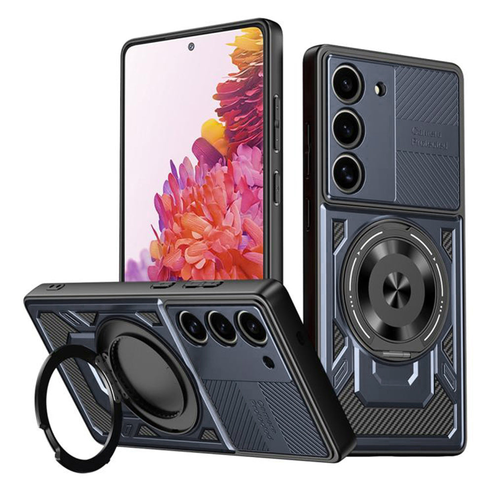 Калъф за Samsung Galaxy S20 FE 2022 G781 / S20 FE 5G G781 / S20 FE G780, Techsuit, RuggedCam, Син