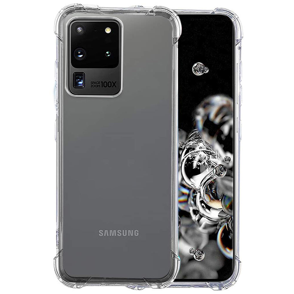 Калъф за Samsung Galaxy S20 Ultra 5G G988 / S20 Ultra G988, Techsuit, противоударен прозрачен, прозрачен