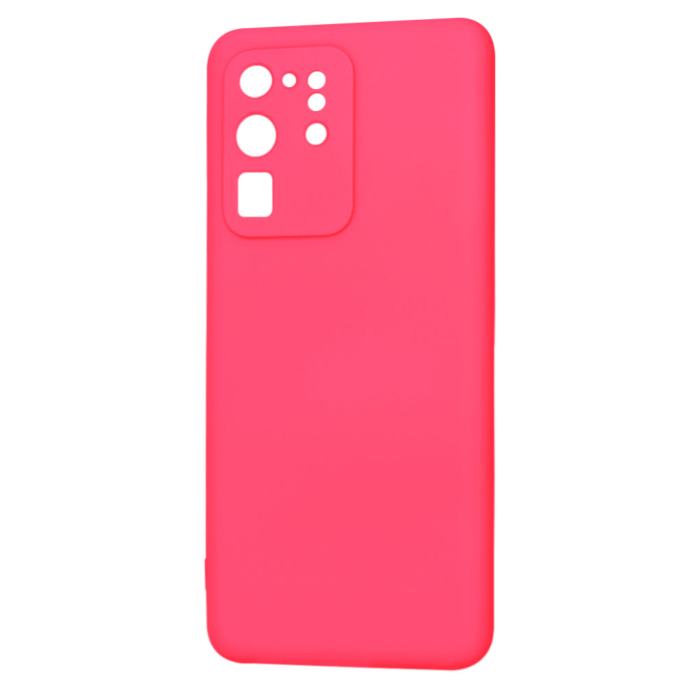 Калъф за Samsung Galaxy S20 Ultra 5G G988 / S20 Ultra G988, Techsuit, SoftFlex, Тъмнорозов