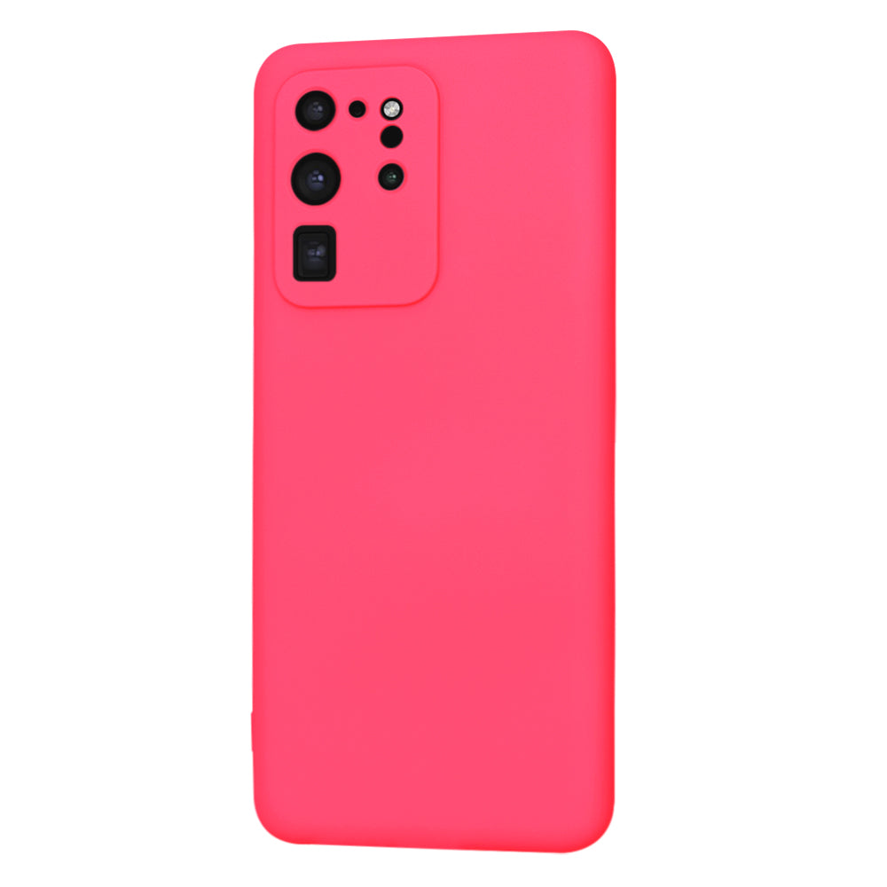 Калъф за Samsung Galaxy S20 Ultra 5G G988 / S20 Ultra G988, Techsuit, SoftFlex, Тъмнорозов