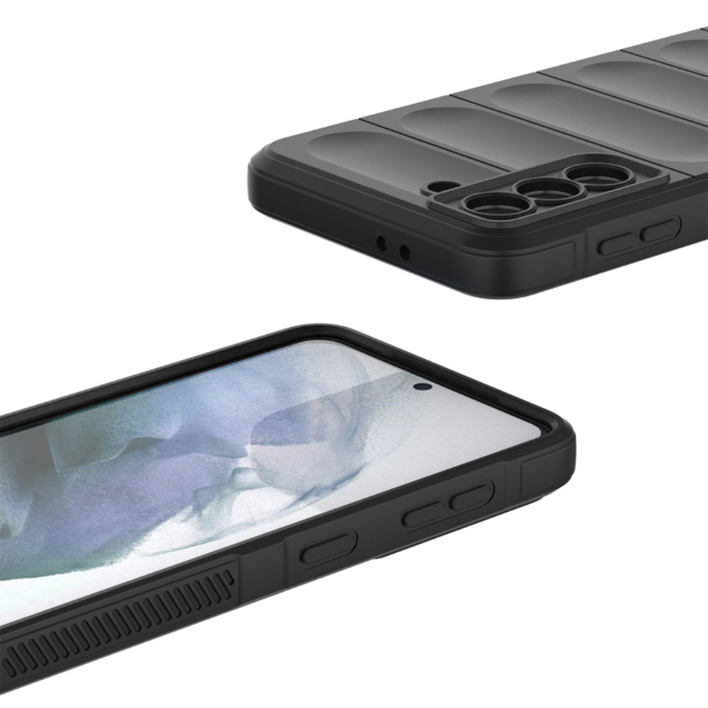 Калъф за Samsung Galaxy S21 5G G991, Techsuit, Magic Shield, Черен