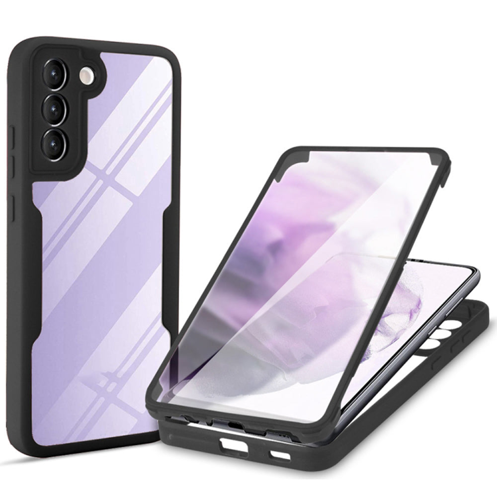 Калъф за Samsung Galaxy S21 FE 5G G990, Techsuit, ColorVerse 360, Черен