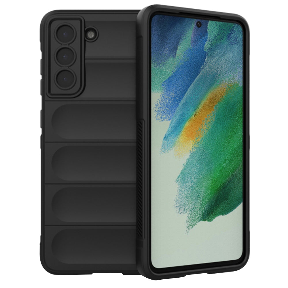 Калъф за Samsung Galaxy S21 FE 5G G990, Techsuit, Magic Shield, Черен