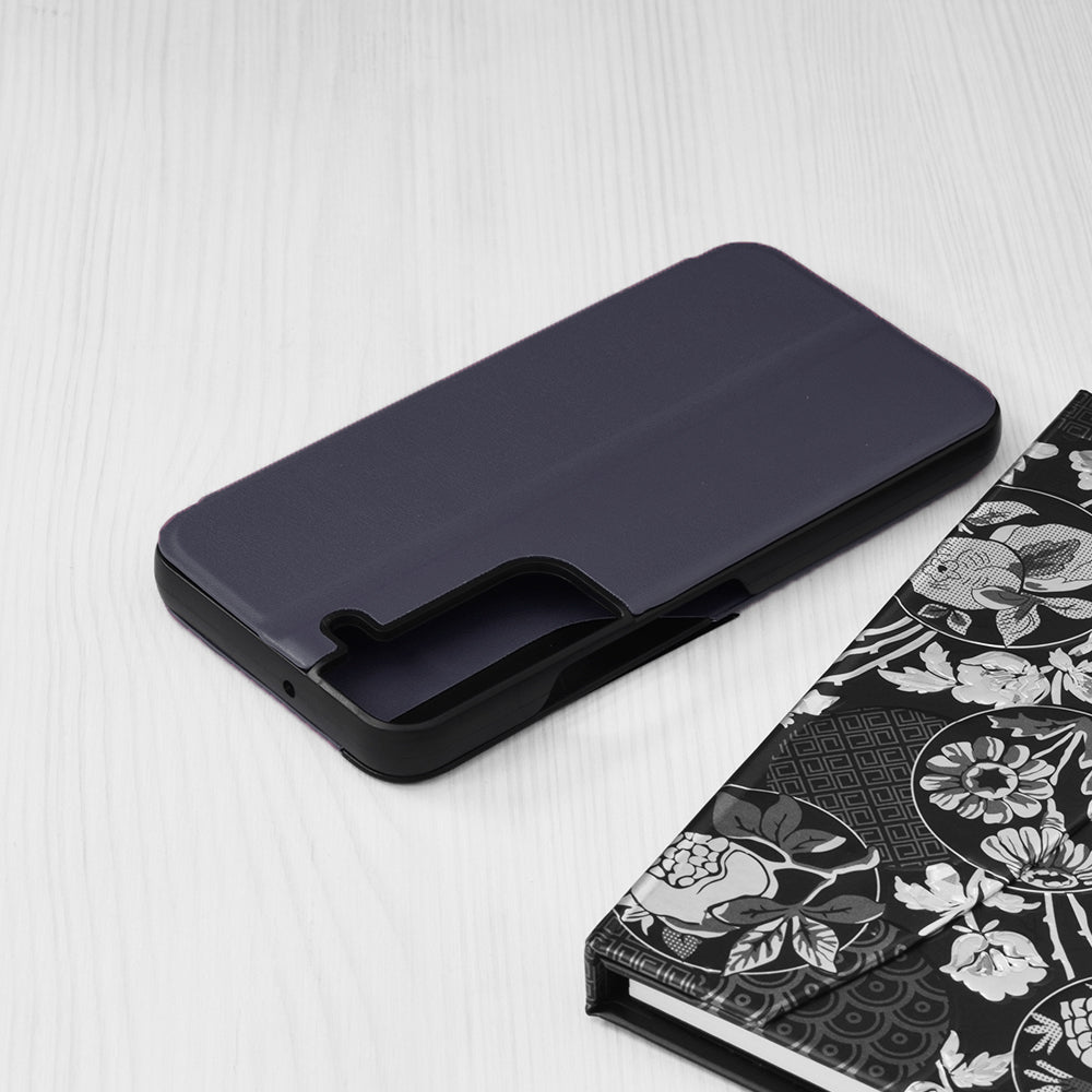 Калъф за Samsung Galaxy S22 5G S901, Techsuit, eFold, Тъмносин