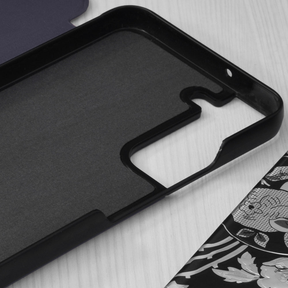 Калъф за Samsung Galaxy S22 5G S901, Techsuit, eFold, Тъмносин