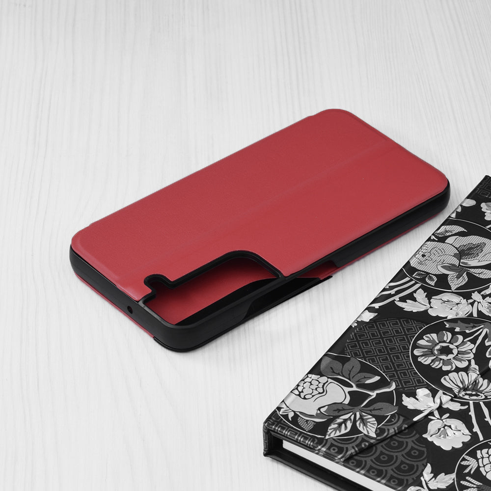 Калъф за Samsung Galaxy S22 5G S901, Techsuit, eFold, Червен