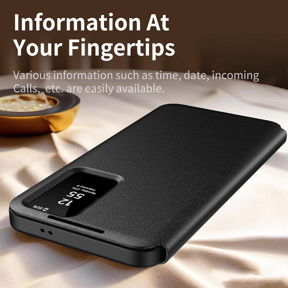 Калъф за Samsung Galaxy S22 5G S901, Techsuit, SmartView, Черен