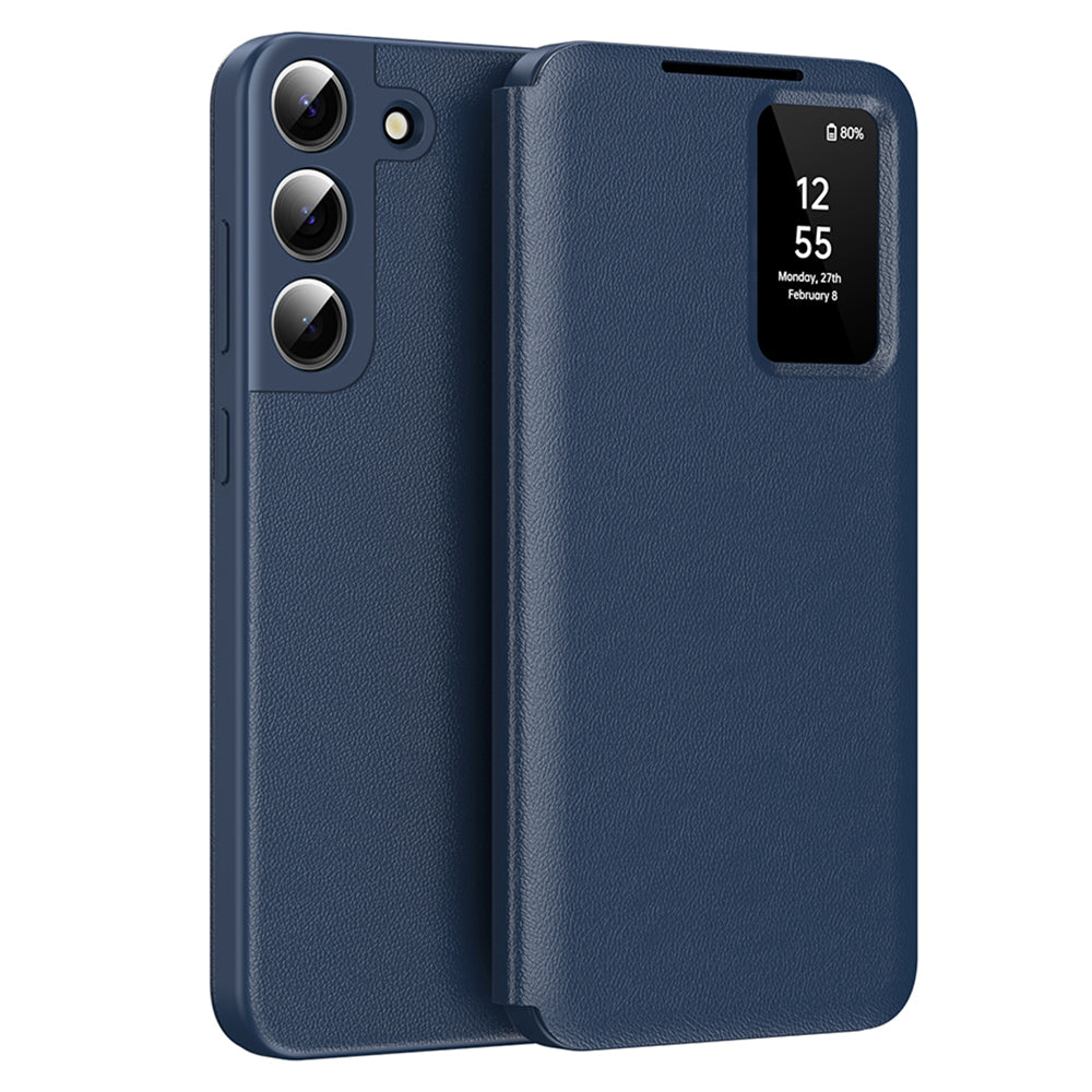Калъф за Samsung Galaxy S22+ 5G S906, Techsuit, SmartView, Син