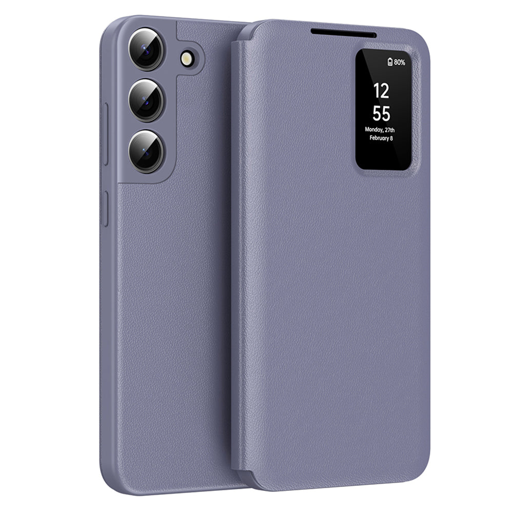 Калъф за Samsung Galaxy S22+ 5G S906, Techsuit, SmartView, Лилав