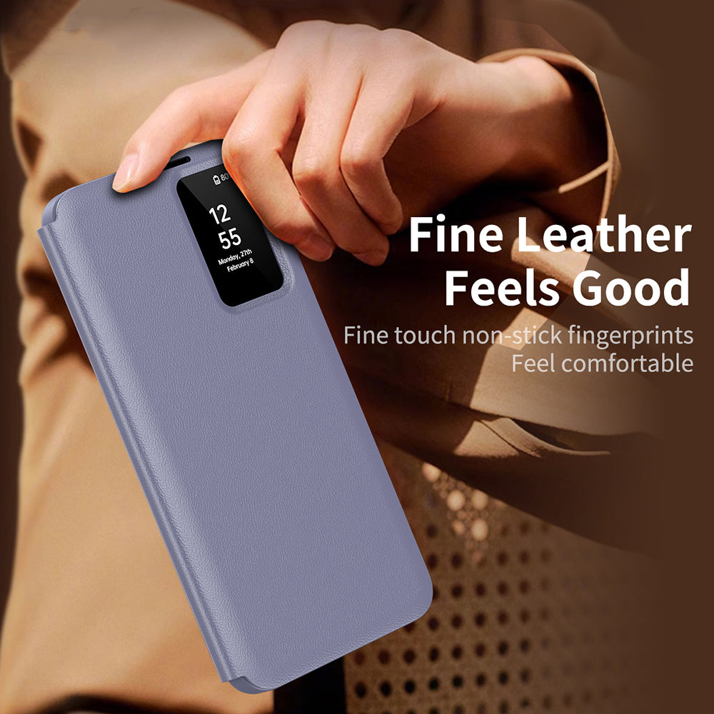 Калъф за Samsung Galaxy S22+ 5G S906, Techsuit, SmartView, Лилав