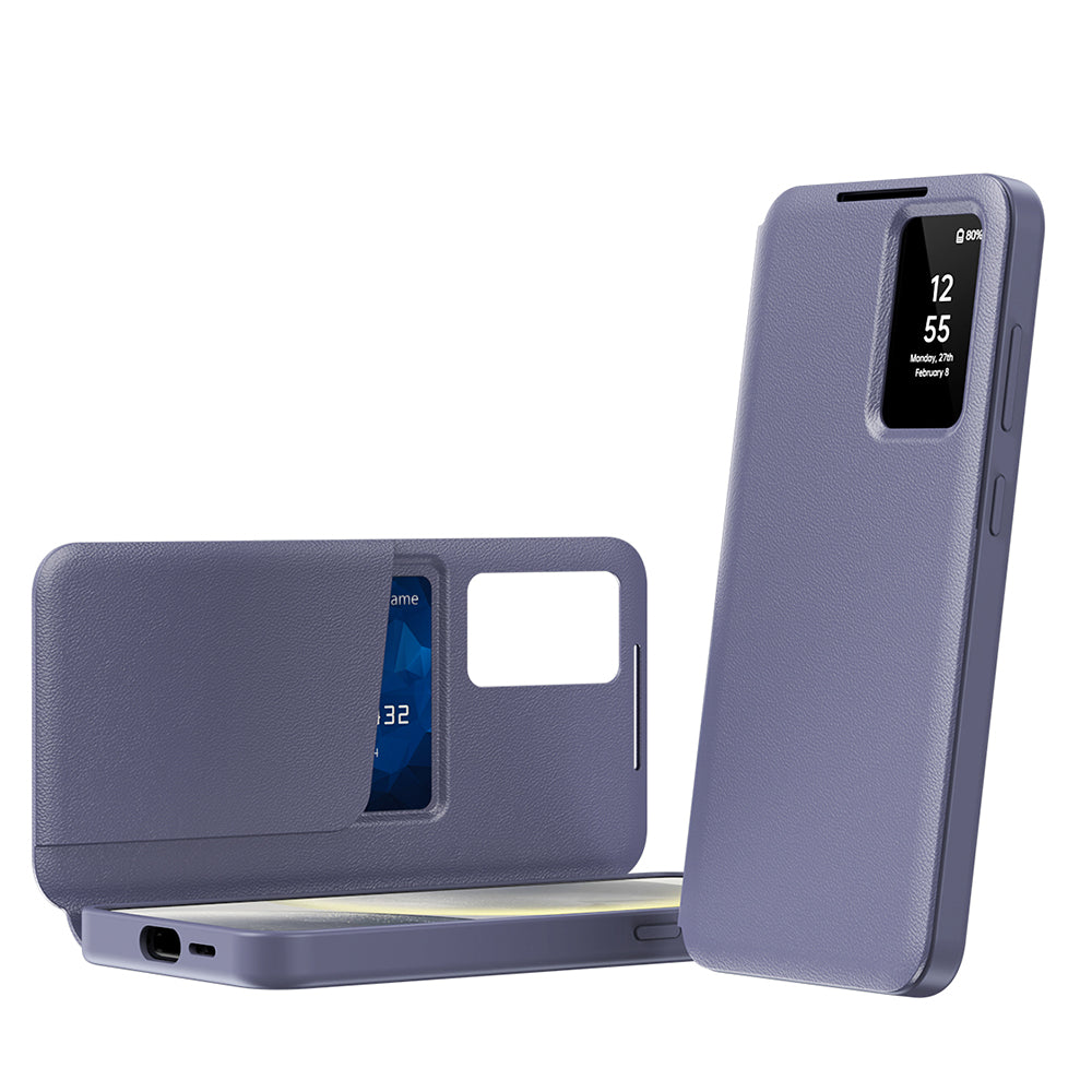 Калъф за Samsung Galaxy S22+ 5G S906, Techsuit, SmartView, Лилав
