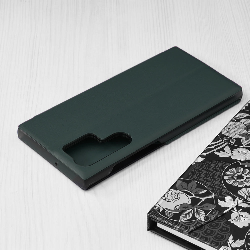 Калъф за Samsung Galaxy S22 Ultra 5G S908, Techsuit, eFold, Зелен