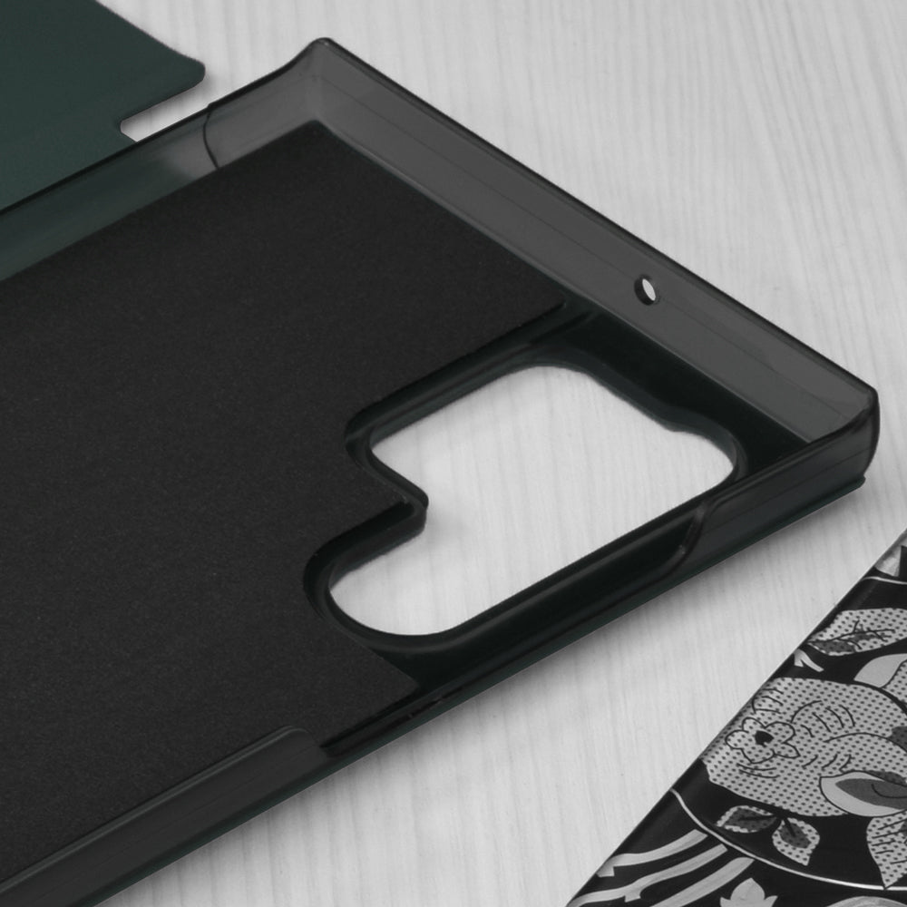 Калъф за Samsung Galaxy S22 Ultra 5G S908, Techsuit, eFold, Зелен
