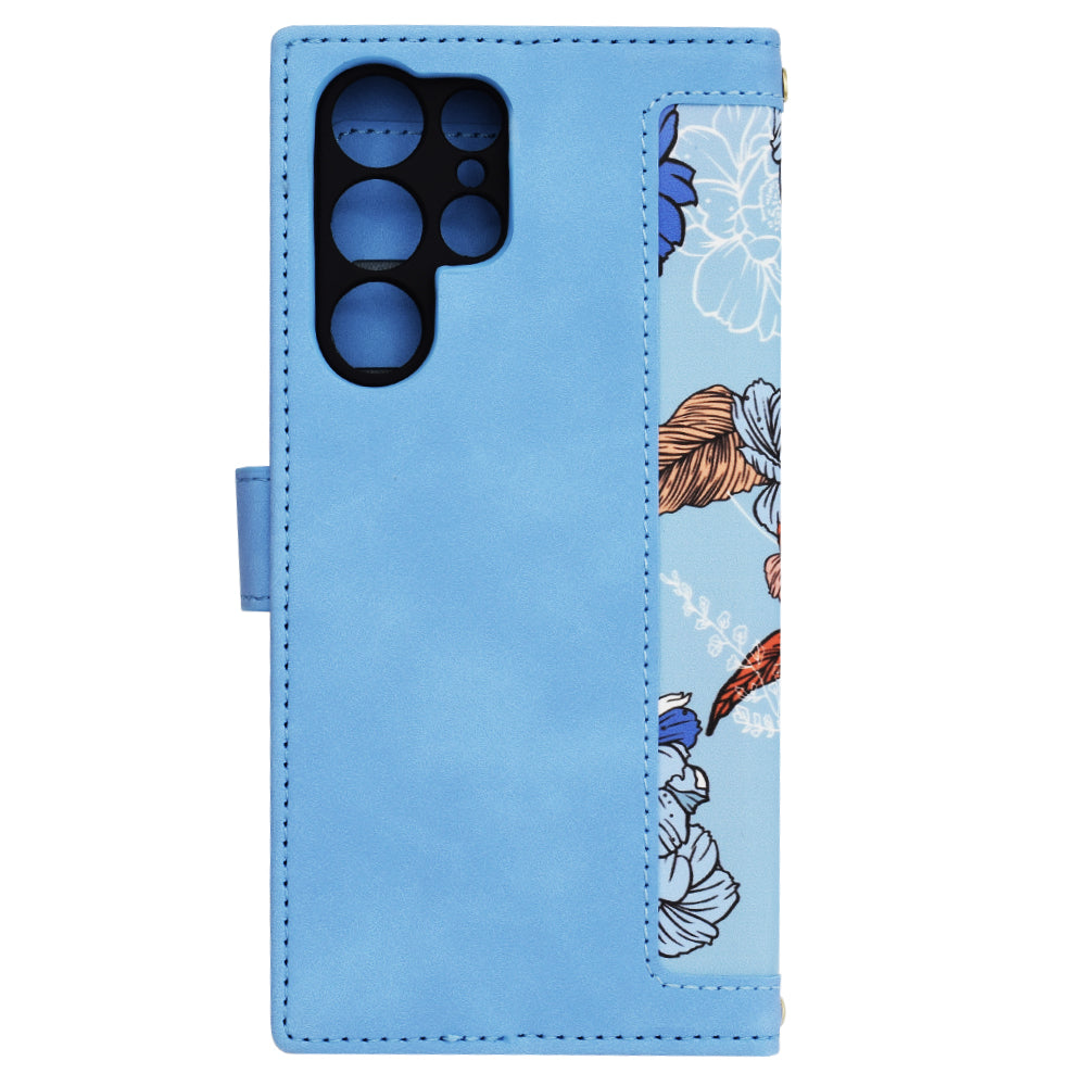 Калъф за Samsung Galaxy S22 Ultra 5G S908, Techsuit, FlipCraft, Син