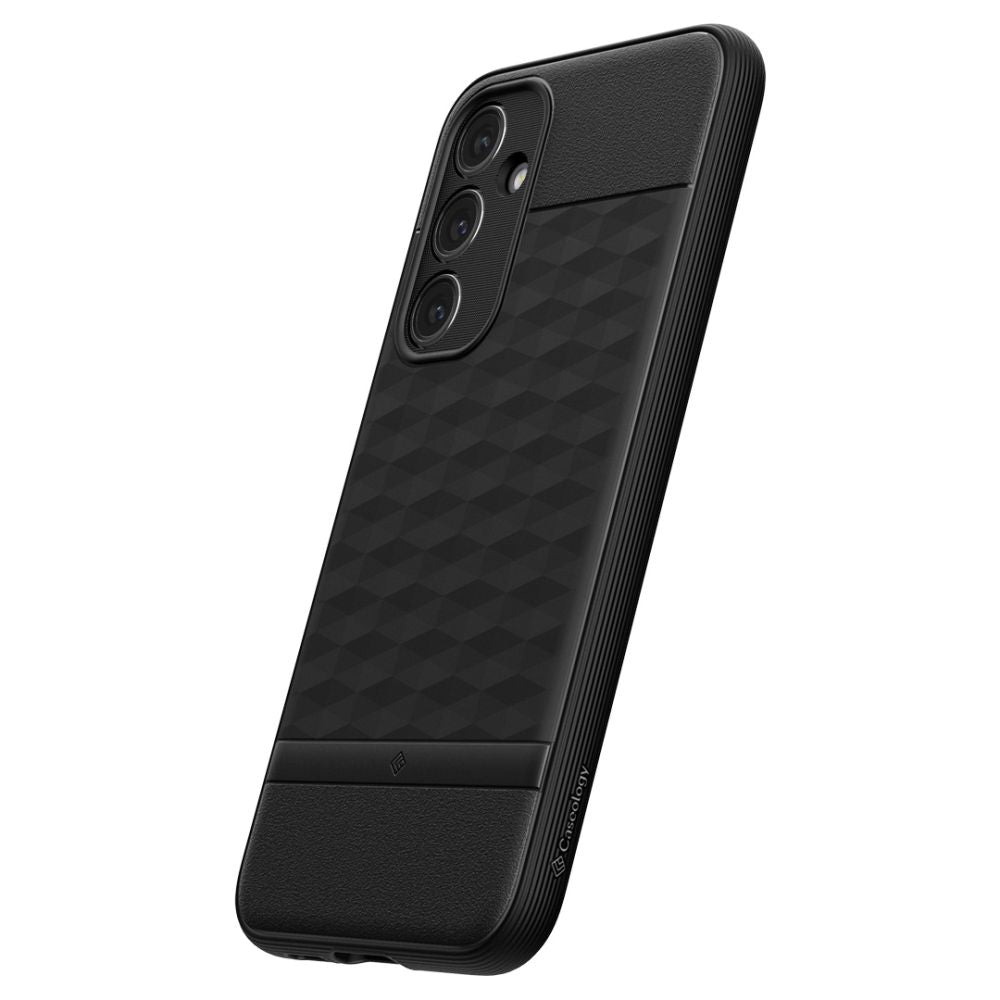 Калъф за Samsung Galaxy S23 FE S711, Spigen, Caseology Parallax, Мат Черен