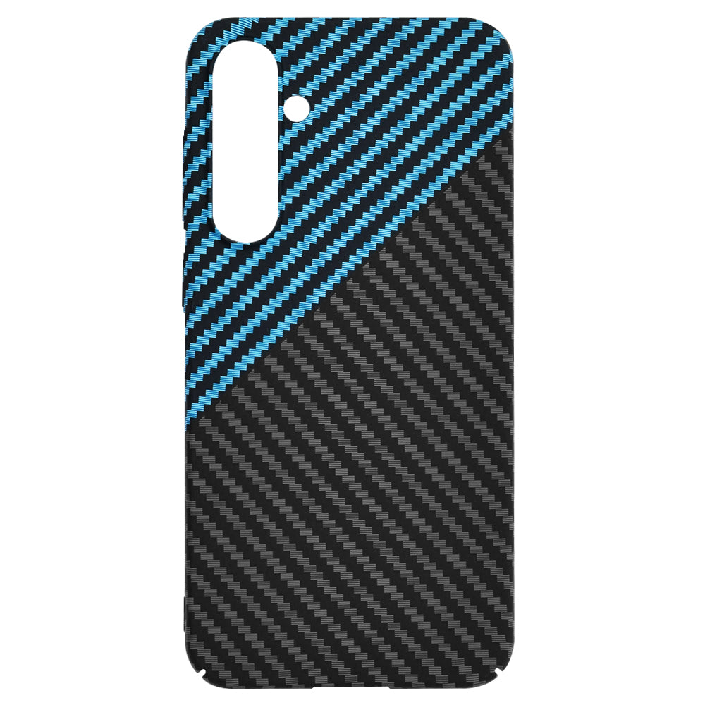 Калъф за Samsung Galaxy S23 FE S711, Techsuit, Carbonite FiberShell, Черно Синьо