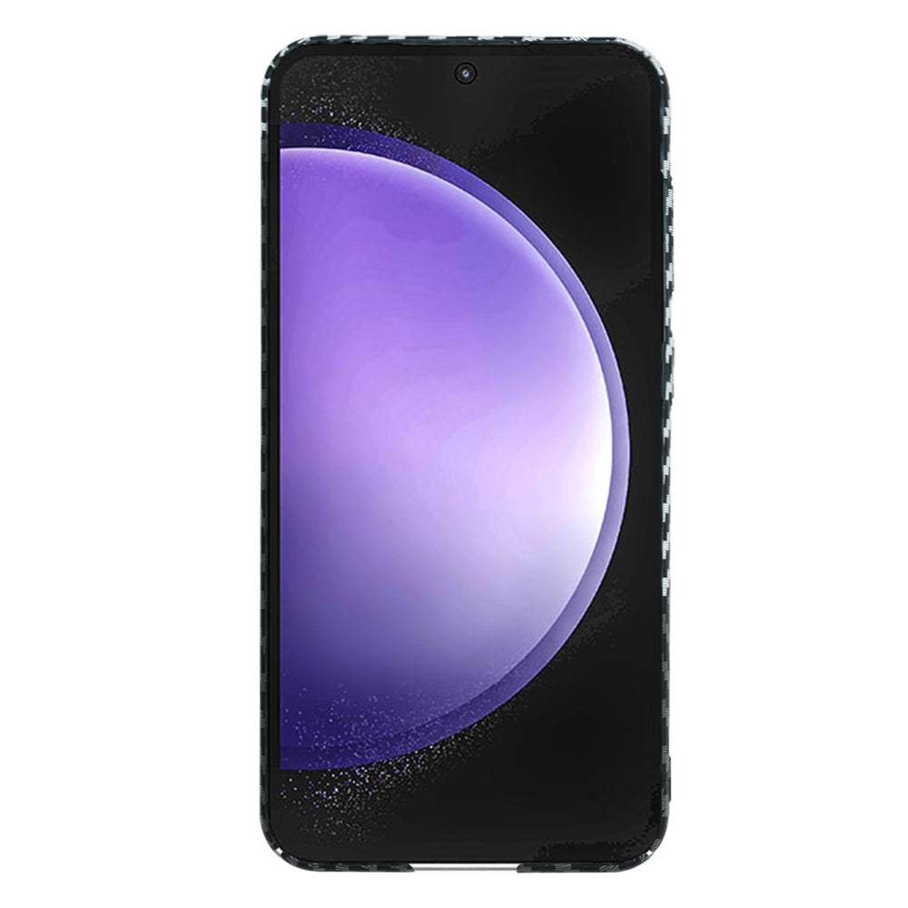 Калъф за Samsung Galaxy S23 FE S711, Techsuit, Carbonite FiberShell, Черно Сиво