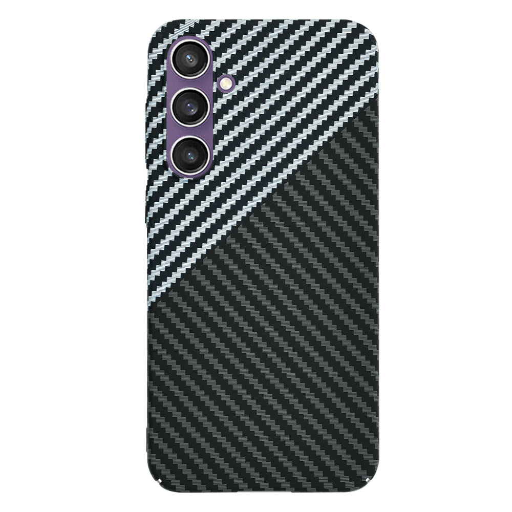 Калъф за Samsung Galaxy S23 FE S711, Techsuit, Carbonite FiberShell, Черно Сиво