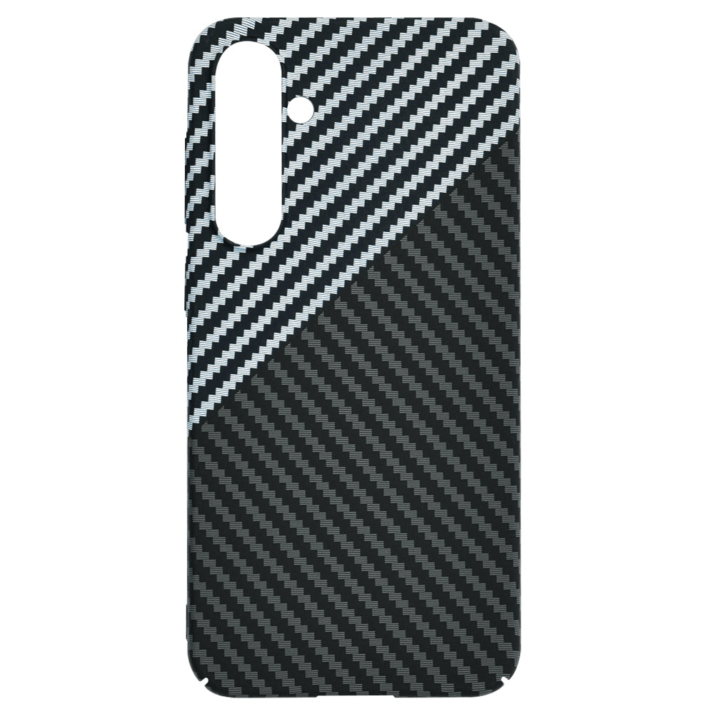 Калъф за Samsung Galaxy S23 FE S711, Techsuit, Carbonite FiberShell, Черно Сиво