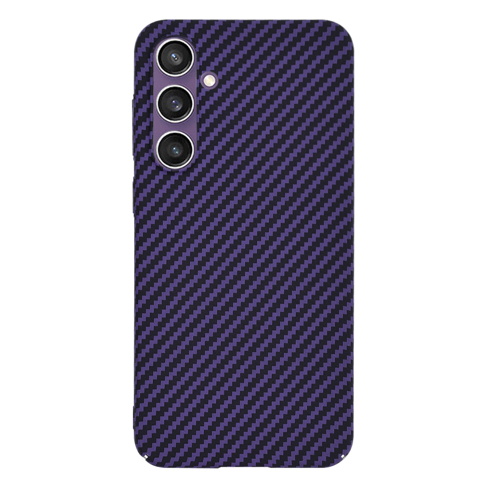 Калъф за Samsung Galaxy S23 FE S711, Techsuit, Carbonite FiberShell, Лилав