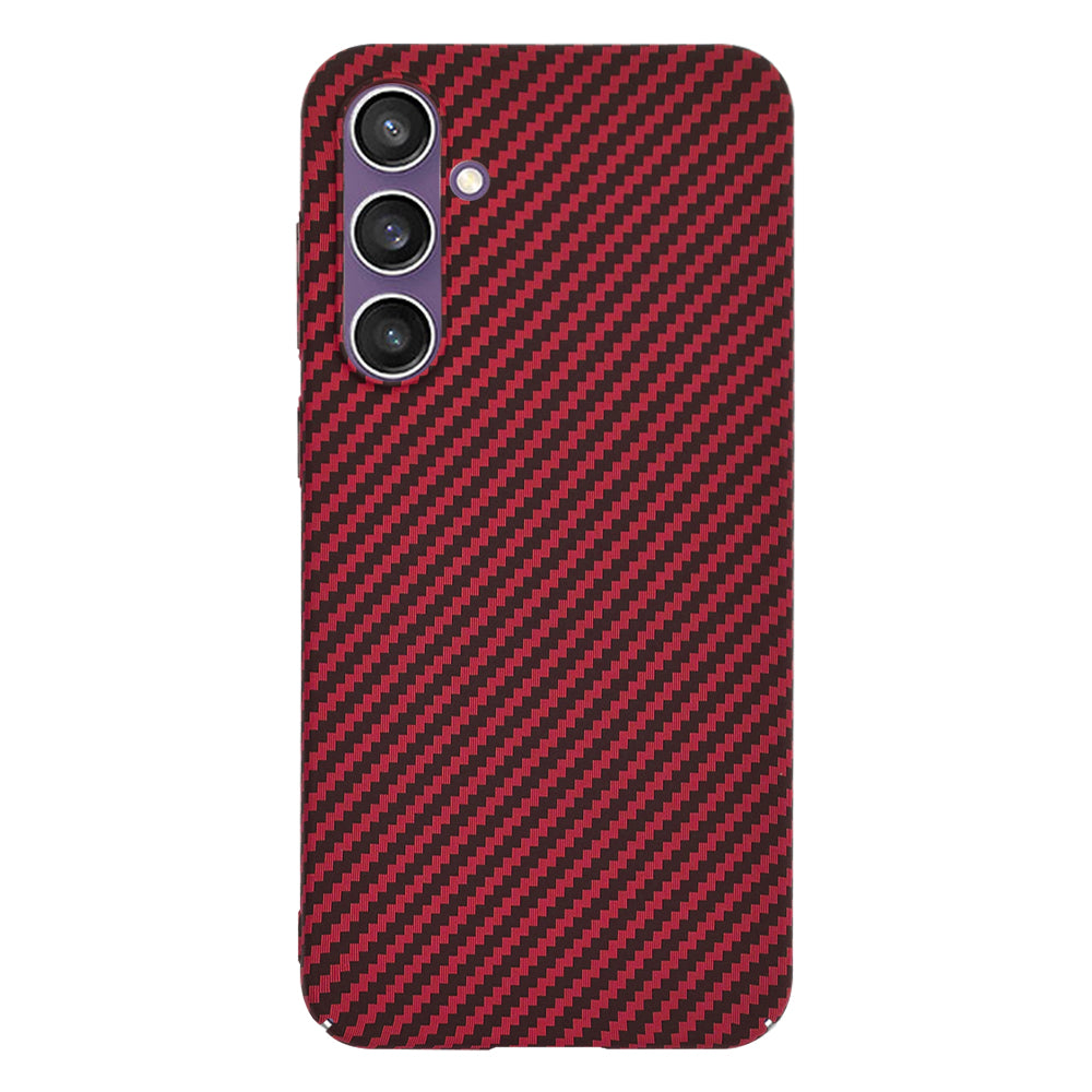 Калъф за Samsung Galaxy S23 FE S711, Techsuit, Carbonite FiberShell, Червен