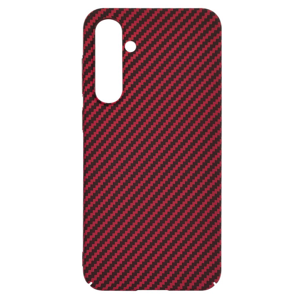 Калъф за Samsung Galaxy S23 FE S711, Techsuit, Carbonite FiberShell, Червен