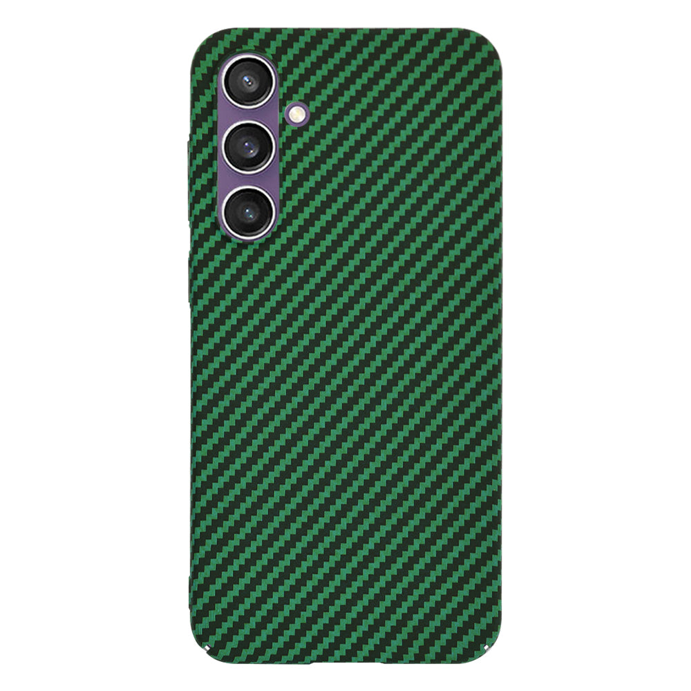 Калъф за Samsung Galaxy S23 FE S711, Techsuit, Carbonite FiberShell, Зелен
