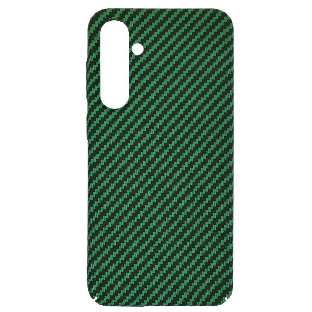Калъф за Samsung Galaxy S23 FE S711, Techsuit, Carbonite FiberShell, Зелен