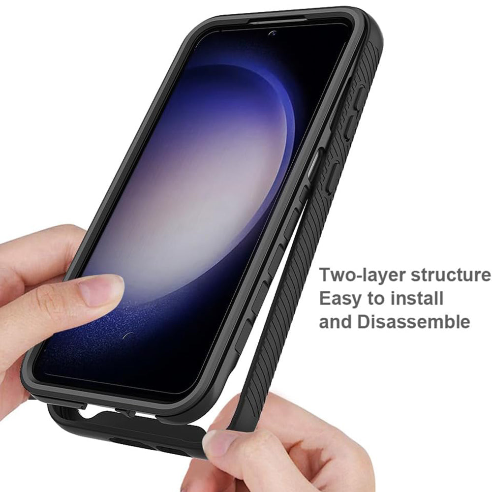 Калъф за Samsung Galaxy S23 FE S711, Techsuit, Defense360 Pro, Черен