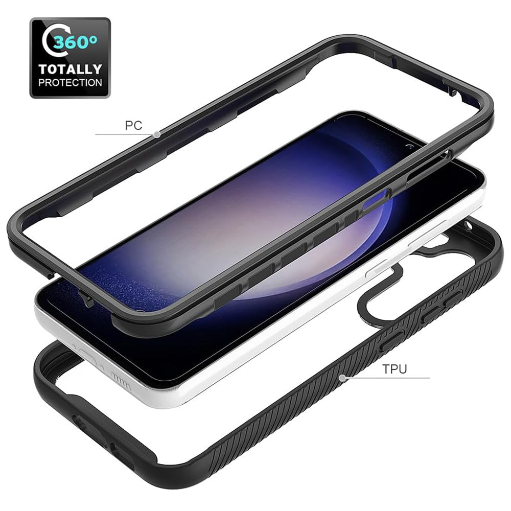 Калъф за Samsung Galaxy S23 FE S711, Techsuit, Defense360 Pro, Черен