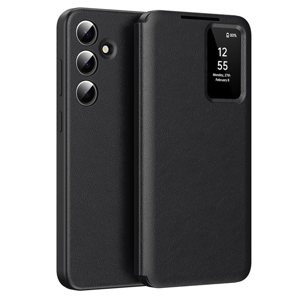 Калъф за Samsung Galaxy S23 FE S711, Techsuit, SmartView, Черен