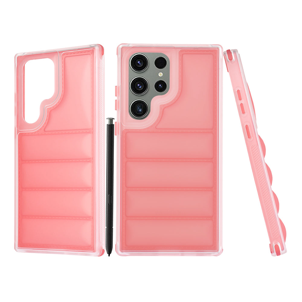 Калъф за Samsung Galaxy S23 FE S711, Techsuit, Wave Shield, Червен